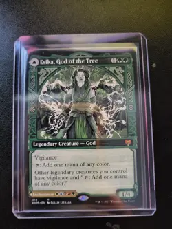 Esika, God of the Tree / The Prismatic Bridge - Kaldheim - MTG KHM 314 Showcase - Image 1