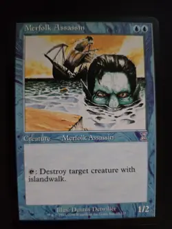 Merfolk Assassin NM Time Spiral: Timeshifted MTG FREE SHIPPING - Image 1