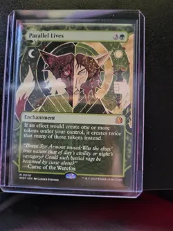 MTG Magic the Gathering NM Parallel Lives 0058 Wilds of Eldraine - Image 1