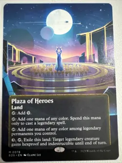 Plaza of Heroes Borderless (MN Non-Foil) EOS-0078 Mythic MTG - Image 1