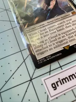 MTG - Cloud, Midgar Mercenary Final Fantasy, NM, Regular - Image 2