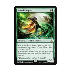 WOTC MtG Prerelease Promos World Shaper (P) (Foil) NM - Image 1