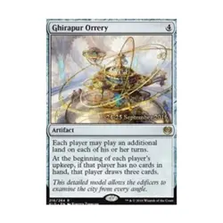 WOTC MtG Prerelease Promos Ghirapur Orrery (P) (Foil) NM - Image 1