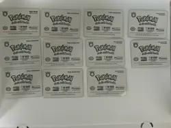 Pokemon Viz Video 3D Lenticular Promo Cards (Lot Of 11) - Image 3