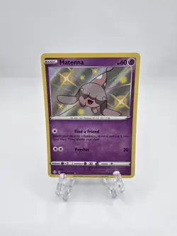 Pokemon TCG: Shining Fates - Hatenna SV054/SV122 (Baby Shiny Vault Holo Rare) - Image 1