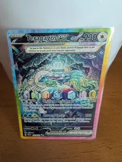 Pokemon Terapagos ex 170/142 Sv07: Stellar Crown Special Illustration Rare - Image 1