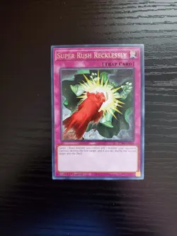 Yugioh Justice Hunters - Super Rush Recklessly - Rare - JUSH-EN055 - Image 1