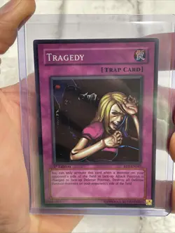 Yugioh TRAGEDY RDS-EN049 1ST EDITION ULTIMATE RARE LP CARD YUGIOH! HOLO - Image 2