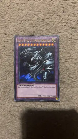 Yugioh! Blue-Eyes Ultimate Dragon LDK2-ENK40 x2 Ultra Rare 1st Edition VLP - Image 1