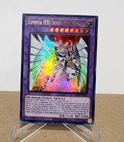 Yugioh Elemental HERO Shining Neos Wingman POTE-EN041 Ultra Rare 1st ED - P - Image 2