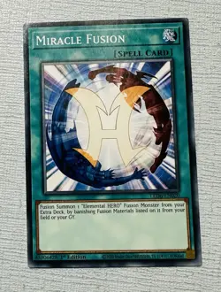 Miracle Fusion LED6-EN020 - 1st Edition - Yugioh TCG Common - LP - Image 1