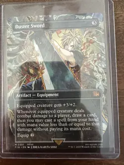 Buster Sword (Borderless) Final Fantasy Regular - Image 1