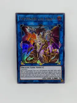 Yugioh Card Five-Headed Link Dragon DUOV-EN007 ULTRA RARE 1st Ed. - NM - Image 1