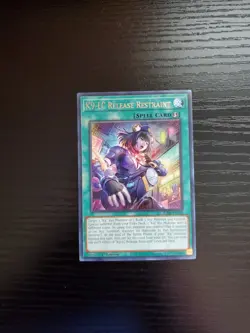 Yugioh Justice Hunters - K9-LC Release Restraint - Rare - JUSH-EN038 - Image 1