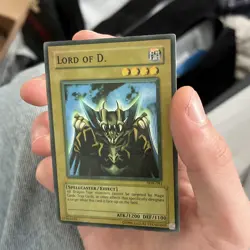 Yugioh Lord of D. SDK-041 Holographic Foil Faded - Image 1