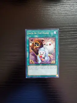 Yugioh Justice Hunters - Jack-In-The-Hand - Rare - JUSH-EN054 - Image 1