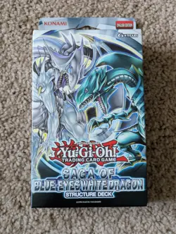 Yugioh Saga of Blue-Eyes White Dragon Structure Deck Brand New Factory Sealed - Image 1