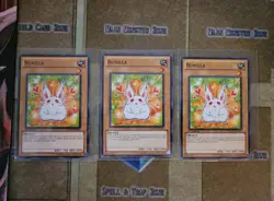 YUGIOH 3X BUNILLA PHSW-EN001 COMMON 1ST/UNLIMITED EDITION LP / Played - Image 1