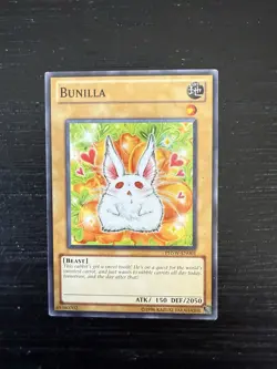 YUGIOH 3X BUNILLA PHSW-EN001 COMMON 1ST/UNLIMITED EDITION LP / Played - Image 3