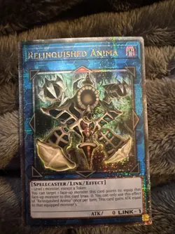 *** RELINQUISHED ANIMA *** 1ST EDITION QUARTER CENTURY RARE MP24-EN007 YUGIOH! - Image 1