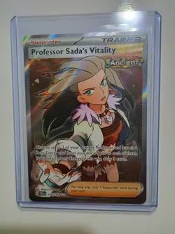 Professor Sada's Vitality 239/182 Paradox Rift Full Art Trainer Card Pokemon TCG - Image 4