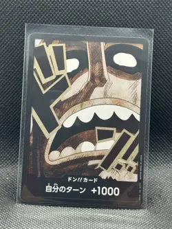 DON !! Card Usop Japanese ONE PIECE Card The Best Vol.2 - Image 1