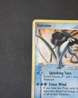 Pokemon Card-Suicune-Gold Star-Holo-Ex UnseenForces-115/115-ENG - Image 4