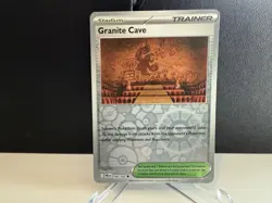 2025 Pokemon TCG Granite Cave 166 Destined Rivals Reverse Holo U Card NM+ - Image 1