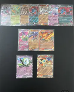 Pokemon EX Card Lot - Black Bolt White Flare Destined Rivals OBF - NM - Image 1