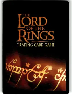 Lord of the Rings Realms of the Elf Lords Card #3C87 The Dark Lord Advances - Image 2