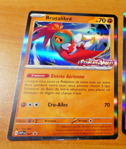 POKEMON CARD PROMO RARE HOLO CARTE Brutalibre SVP007 Holo Promo FR ** 2023 - Image 1