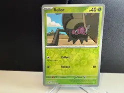 2025 Pokemon TCG Rellor 024 Destined Rivals Reverse Holo Card NM+ - Image 1