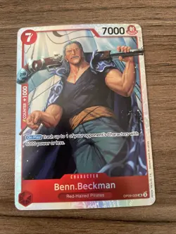 Benn Beckman OP09-009 SR - Super Rare - One Piece Card Game - Image 1