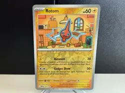 2025 Pokemon TCG Rotom 077 Destined Rivals Reverse Holo Card NM+ - Image 1
