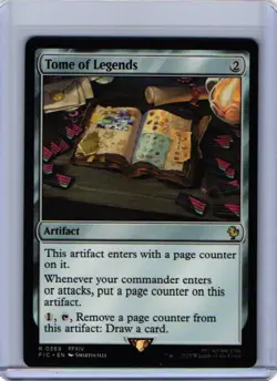 NM Tome of Legends, MTG, Final Fantasy Commander, Magic the Gathering, 369 - Image 1