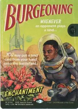 MTG: Special Guests: Showcase Burgeoning: Lightly Played Condition - Image 1