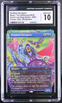 DEADEYE NAVIGATOR | MTG Secret Lair | Foil | Promo CGC 10 GEM MINT - Image 1