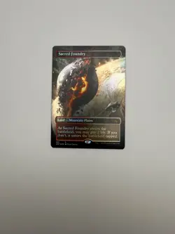 Sacred Foundry - Foil Borderless Extended Art - Unfinity - LP - English MTG - Image 1