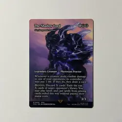 MTG - The Shadow Lord - Gix, Yawgmoth Praetor (Showcase) Final Fantasy: NM - Image 2