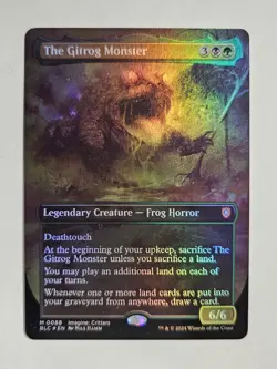 The Gitrog Monster FOIL MTG Commander Bloomburrow #0088 Nm - Image 1
