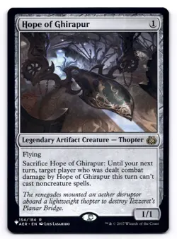 Hope of Ghirapur NM The List Reprints 154/184 MTG Regular - Image 1