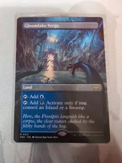 MTG - Gloomlake Verge - Borderless Non-foil - Duskmourn: House of Horror - Image 2