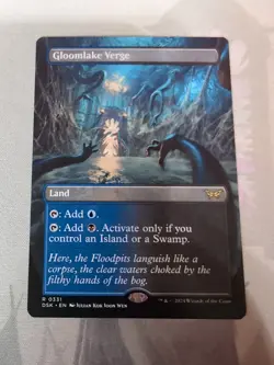 MTG - Gloomlake Verge - Borderless Non-foil - Duskmourn: House of Horror - Image 3