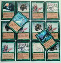 Set Ice Age Green | Ice Age | MTG | Magic The Gathering - Image 1