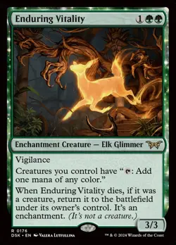 MTG Magic 1 x Enduring Vitality x 1 - DSK - Image 1
