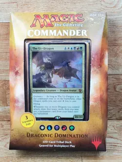 MTG Draconic Domination Commander 2017 Deck Sealed Magic the Gathering - Image 1