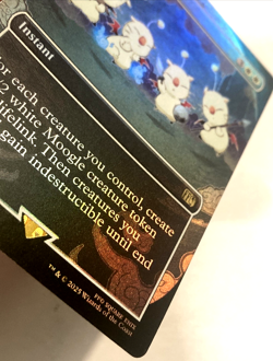 MTG Moogles' Valor (Borderless Foil) Final Fantasy 326 NM - Image 3