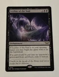 MTG Leyline of the Void - Duskmourn: House Of Horror LP - Image 1