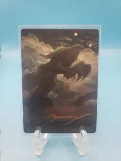 MTG Final Fantasy - Sin, Spira's Punishment Art Series Gold-Stamp Card 36/53 - Image 1