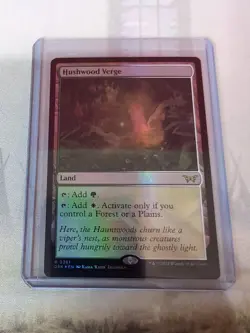 MTG - Hushwood Verge - Regular Foil - Duskmourn: House of Horror - Image 1